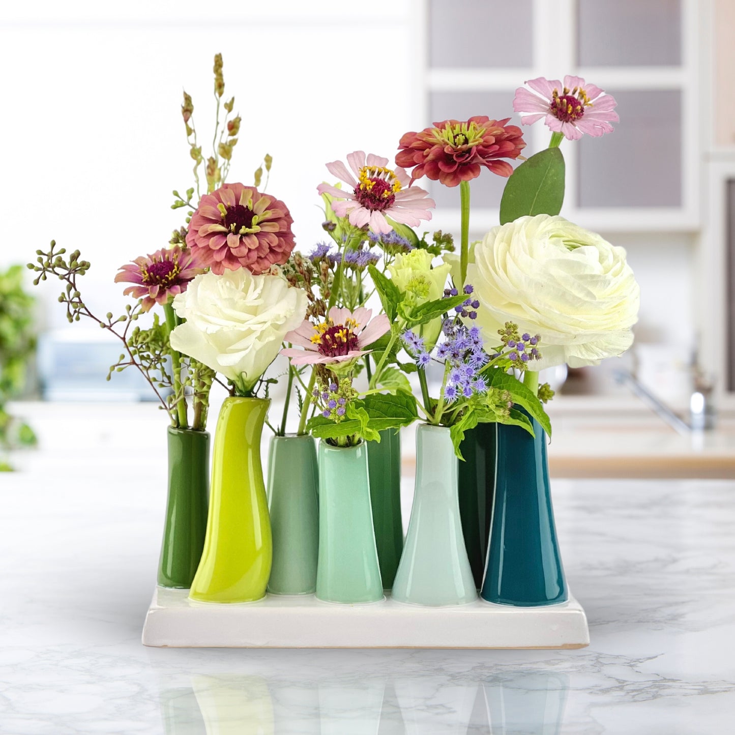 color pop bud vases