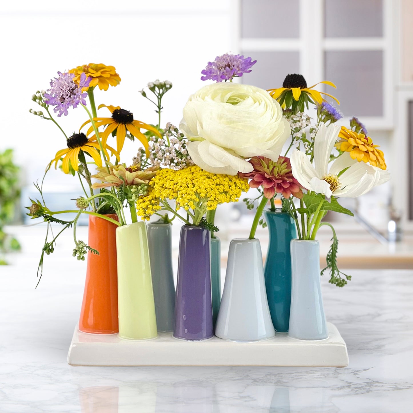 color pop bud vases